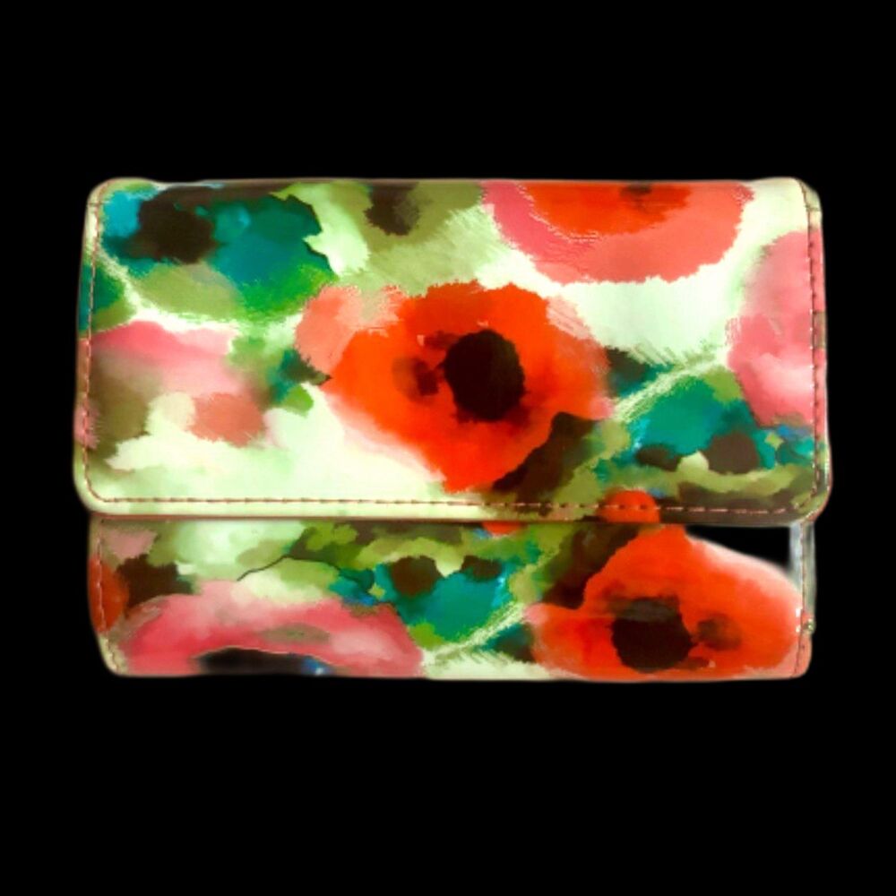Safe Keeper Floral Print Wallet